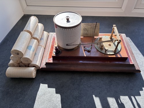 Antique barograph - antique,
