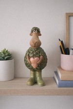 Sheep Ornament with Heart –