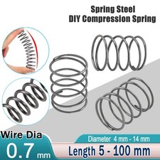 0.7mm Wire Diamete Compression Spring Steel Small Pressure Coil Springs All Size