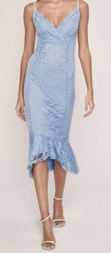 Lipsy cornflower blue lace - cornflower,