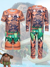 Cosplay Moana Maui Kids