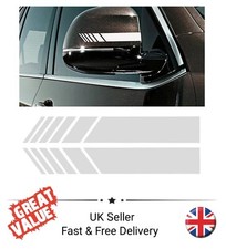 2 x White vinyl car vehicle