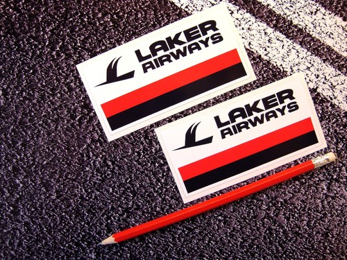 Laker airways stickers - laker, decals