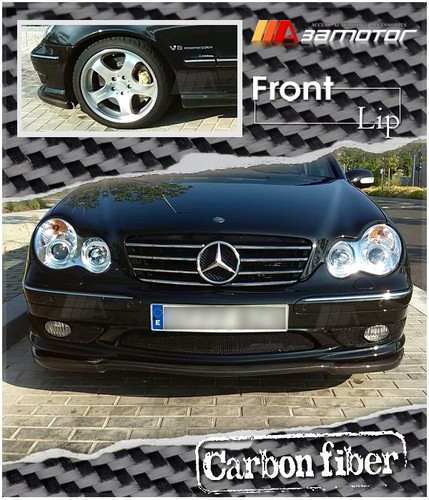 Carbon fibre front - fibre, bumper