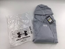 Men’s M Under Armour Rival Fleece Hoodie Grey Z3D 11 @ JLS