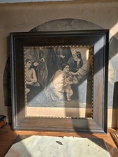 Antique Oak Frame Wide