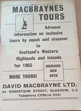 Macbraynes tours coach and - macbraynes,