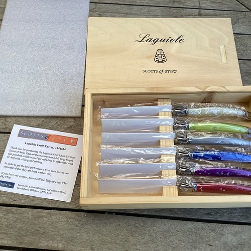 Laguiole set boxed fruit - of, 6
