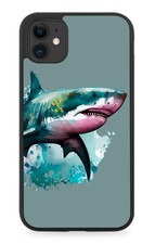 Grey Reef Shark Rubber Phone