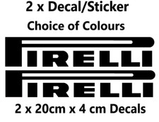 Pirelli Decal/Sticker x 2 pcs