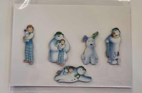The snowman magnets - snowman,