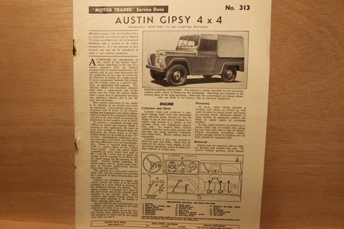 Original austin gipsy 4x4 - original,