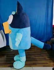 Bluey Dog Mascot Costume Adult