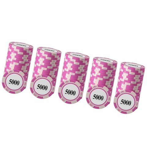 20pcs poker chip - 20pcs, clear