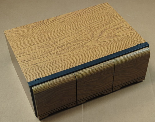Vtg kenmark drawer faux - kenmark, 3-drawer