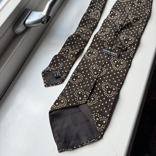 Giorgio armani tie 100 silk - 100%,