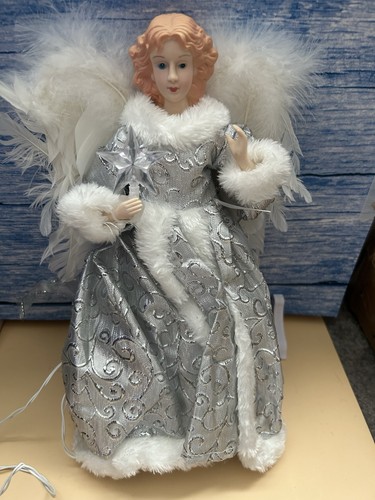 Angel light christmas tree - light,