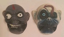 VINTAGE RETRO LATEX FINGER PUPPETS, SCARY HALLOWEEN,?? KIDS TOY