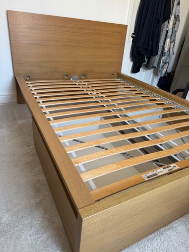 Ikea malm double - bed, frame