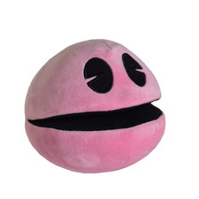 Pac-Man Soft Toy Pink Pac-Man