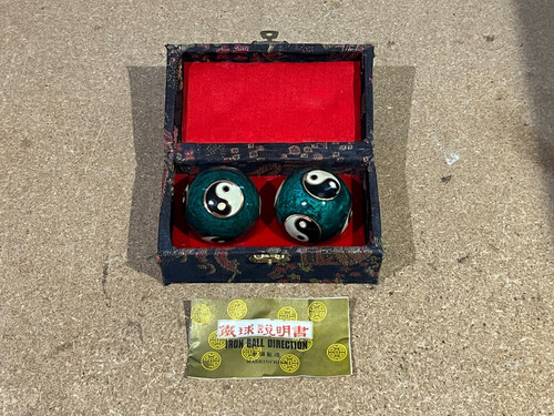 Vintage baoding balls case - baoding,
