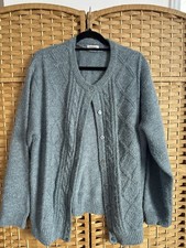 Ladies Damart Blue Long Sleeve