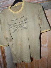 EB Rhodesia Bush War Monogram Type Join the Army T Shirt  50cms Rhodesian