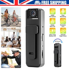 Body Camera 1080P Pocket Video Audio Portable Police Recorder Night Vision Cam