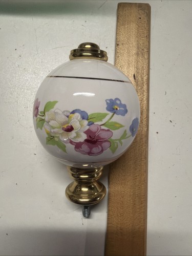 Vintage porcelain brass - vintage, &