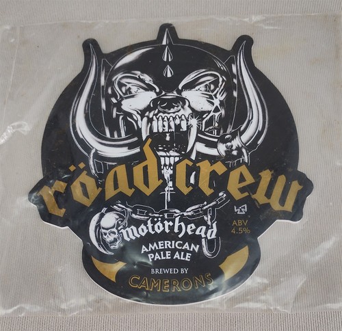 Motorhead road crew - beer, pump