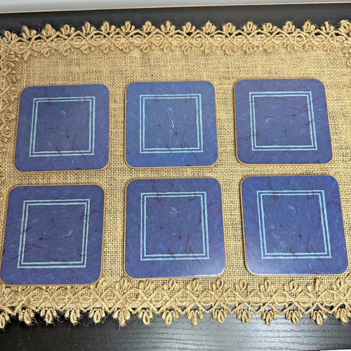 Vintage pimpernel coasters set - vintage,