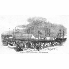 GRAVESEND Departure of the