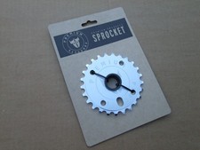 Premium PP Team BMX Bikes Sprocket 25t Power Chain Wheel, Silver