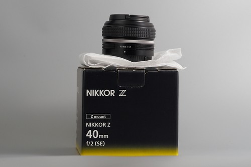 Nikon lens nikkor 40mm 2 - z, f/2