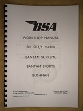 BSA D14/4 Bantam Supreme