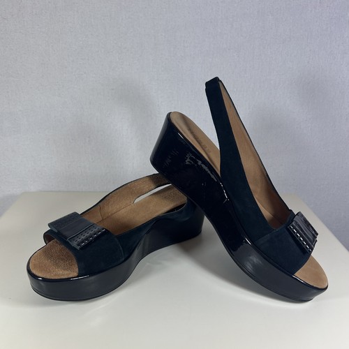 Hobbs ursula bow - wedge, navy