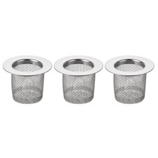 3Pcs Bathroom Sink Strainer