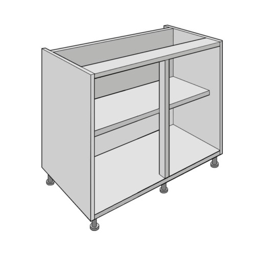 Flat pack kitchen base - flat,