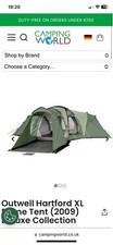 Outwell Hartford XL pole tent