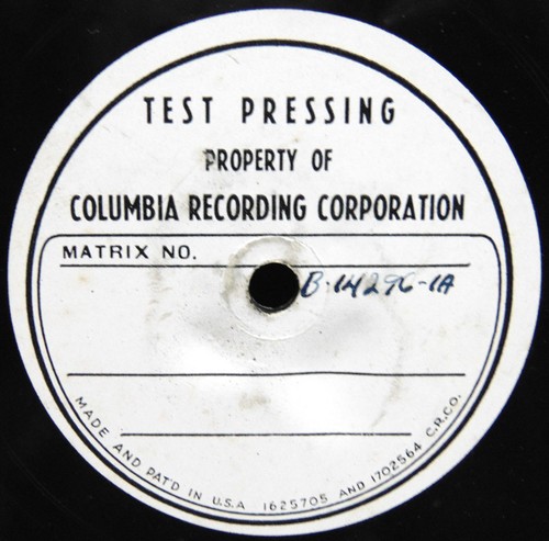 Rpm record test - 78,