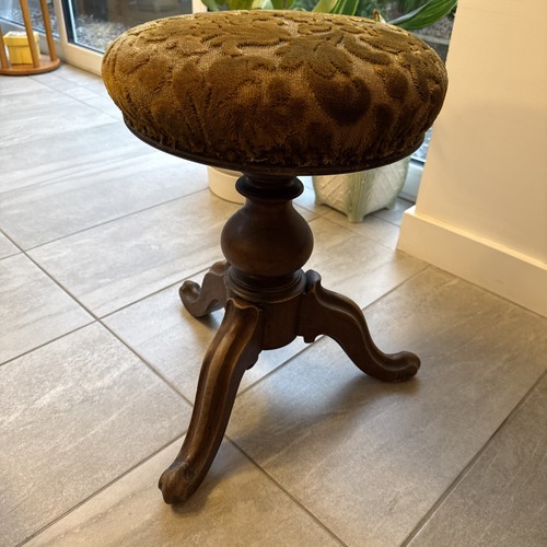 Victorian piano stool - piano,