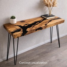 Italian Olive Wood Slab Live