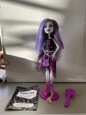 Monster High Spectra Vondergeist Doll With Bag, Pet, Diary & Stand - First Wave