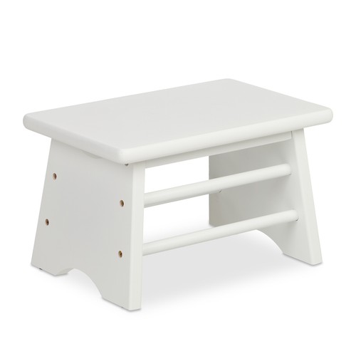 Footstool bamboo step stool - footstool,