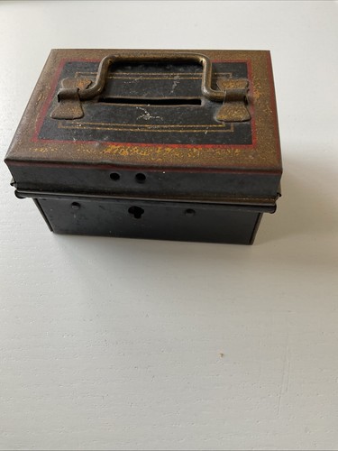 Vintage metal cash - metal, small