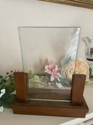Vintage art deco wood - wood, &