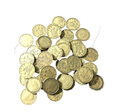 George brass three pence - george,