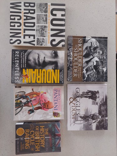 Cycling memorabilia books - cycling,