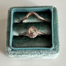 9ct Rose Gold Morganite &