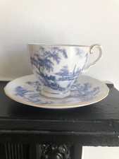 Royal Tuscan Cup with Saucer in Fine Bone China